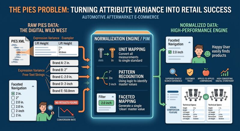 The PIES Problem: Turning Attribute Variance into Retail Success